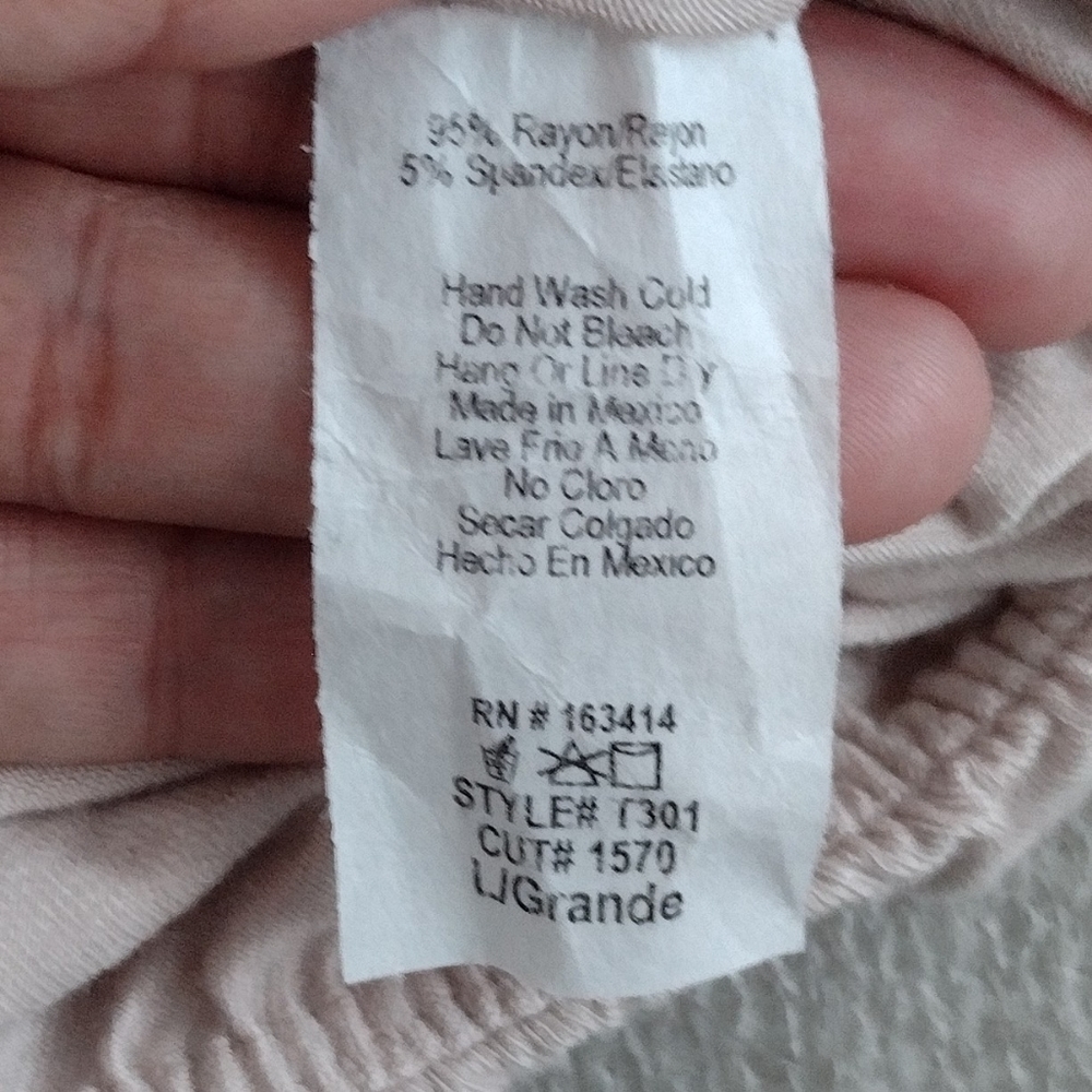21 Saints Sleeveless One Shoulder Bodysuit Large Taupe Neutral - Picture 5 of 5